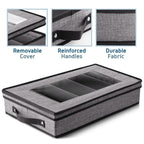 Contenants de rangement pour vaisselle StorageBud - Supports empilables pour assiettes, tasses, couverts, verres à pied et ensembles de plateaux