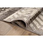 Tapis géométrique d'intérieur/extérieur vieilli World Rug Gallery