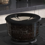 Cafetière expresso avec moulin, réservoir d'eau de 2,8 L