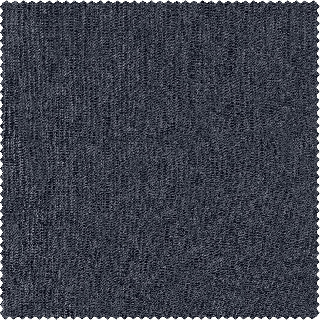 Rideaux occultants en lin français de tissus exclusifs - Rideaux élégants et luxueux (1 panneau)