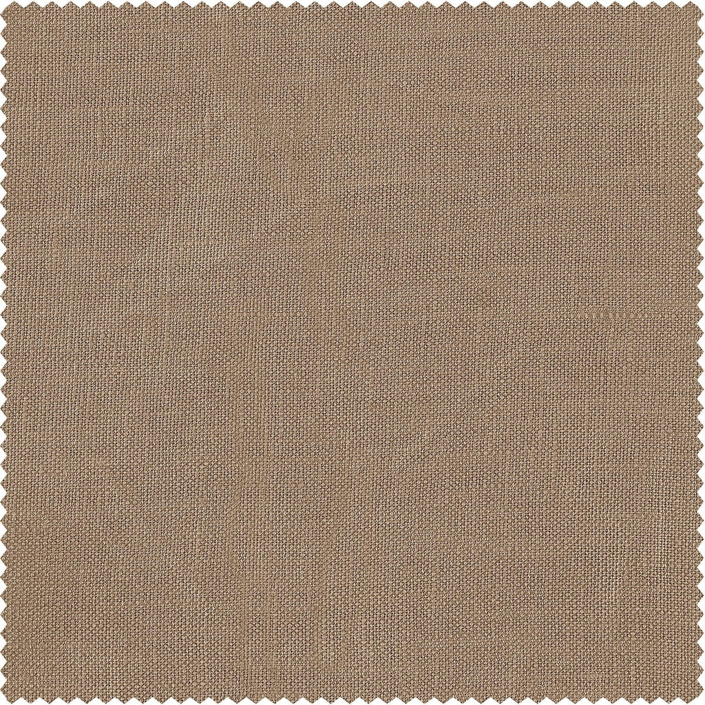 Rideaux occultants en lin français de tissus exclusifs - Rideaux élégants et luxueux (1 panneau)