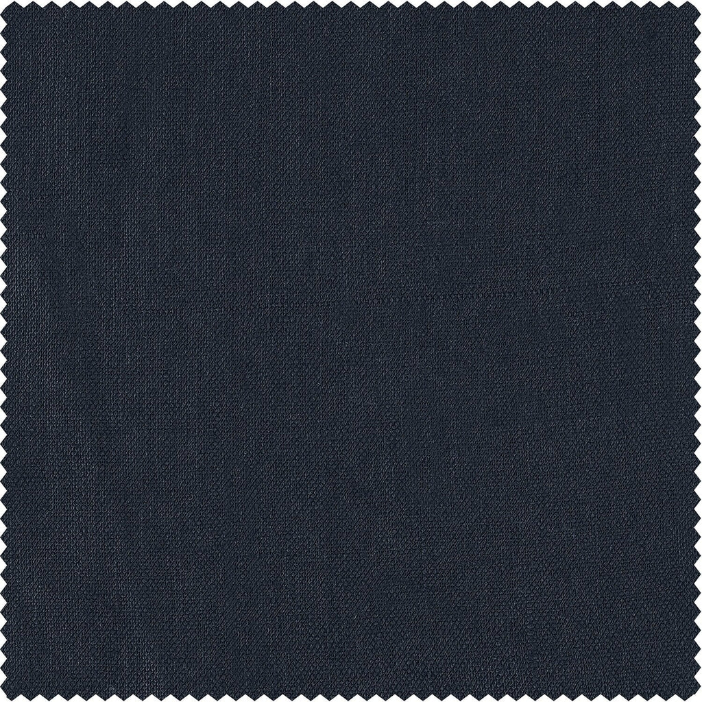 Rideaux occultants en lin français de tissus exclusifs - Rideaux élégants et luxueux (1 panneau)