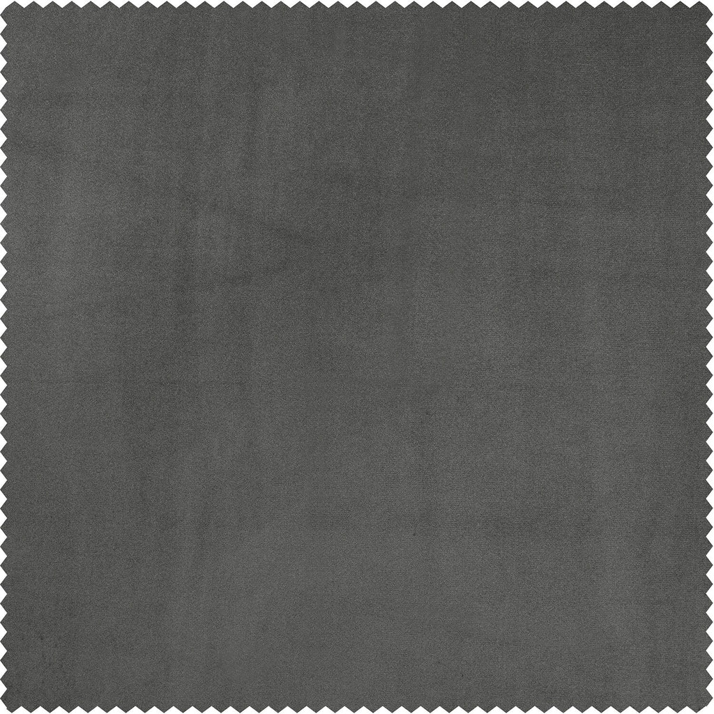 Rideau occultant extra large en velours moelleux Heritage de Exclusive Fabrics (1 panneau)