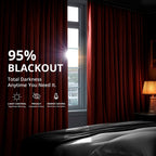 Rideau occultant en velours Signature Exclusive Fabrics (1 panneau)