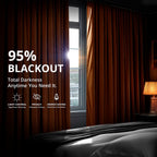 Rideau occultant en velours Signature Exclusive Fabrics (1 panneau)