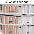 Rideau occultant en velours Signature Exclusive Fabrics (1 panneau)