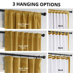 Rideau occultant en velours Signature Exclusive Fabrics (1 panneau)