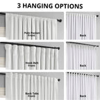 Rideaux occultants extra larges en velours Signature Exclusive Fabrics (1 panneau) - Rideaux occultants luxueux