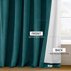 Rideaux occultants extra larges en velours Signature Exclusive Fabrics (1 panneau) - Rideaux occultants luxueux