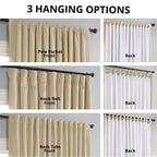 Rideaux occultants extra larges en velours Signature Exclusive Fabrics (1 panneau) - Rideaux occultants luxueux