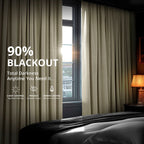 Rideaux occultants extra larges en velours Signature Exclusive Fabrics (1 panneau) - Rideaux occultants luxueux