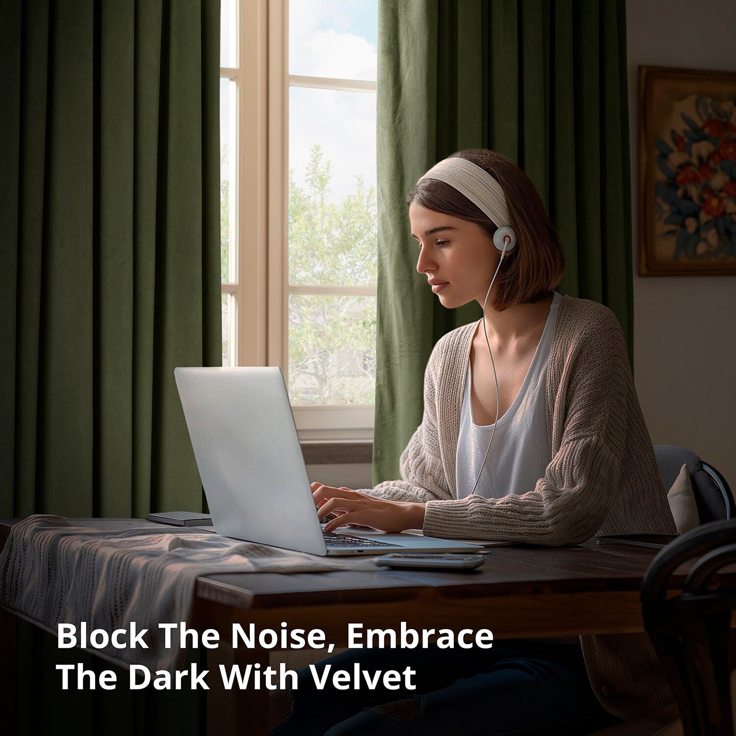 Rideaux occultants extra larges en velours Signature Exclusive Fabrics (1 panneau) - Rideaux occultants luxueux