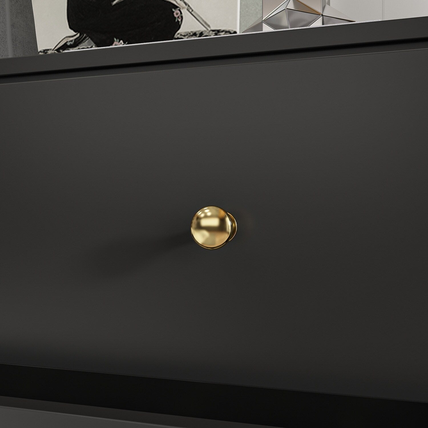 Commode double à 10 tiroirs pour chambre à coucher, commode blanche, grand espace de rangement