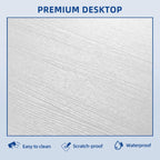 Table basse de style ferme avec rangement, table centrale à 2 niveaux pour le salon