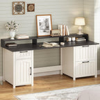 Bureau de direction de ferme Bureau à domicile Tiroir de classement Support d'écran Prise de courant