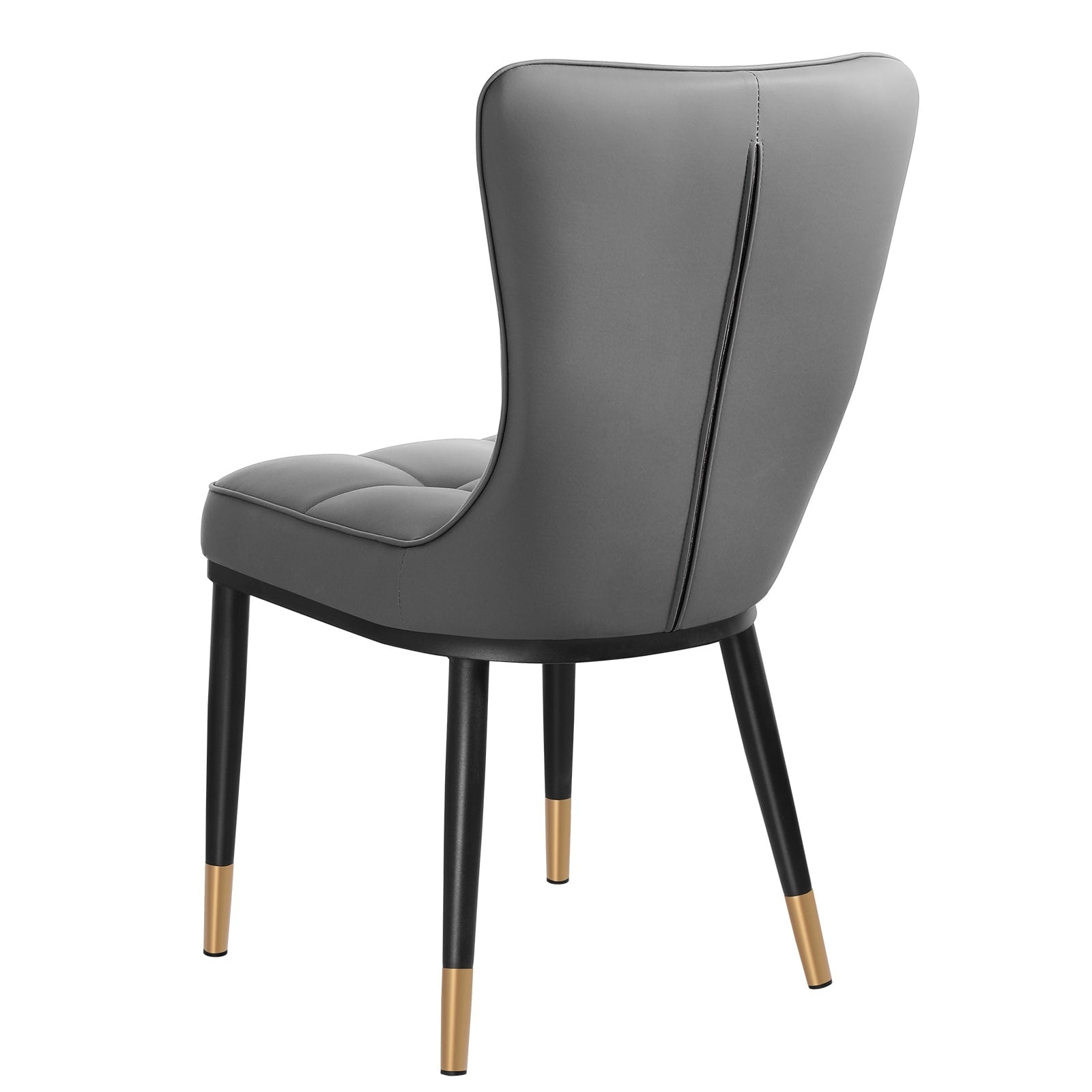 Lot de 2/4 chaises de salle à manger rembourrées en similicuir