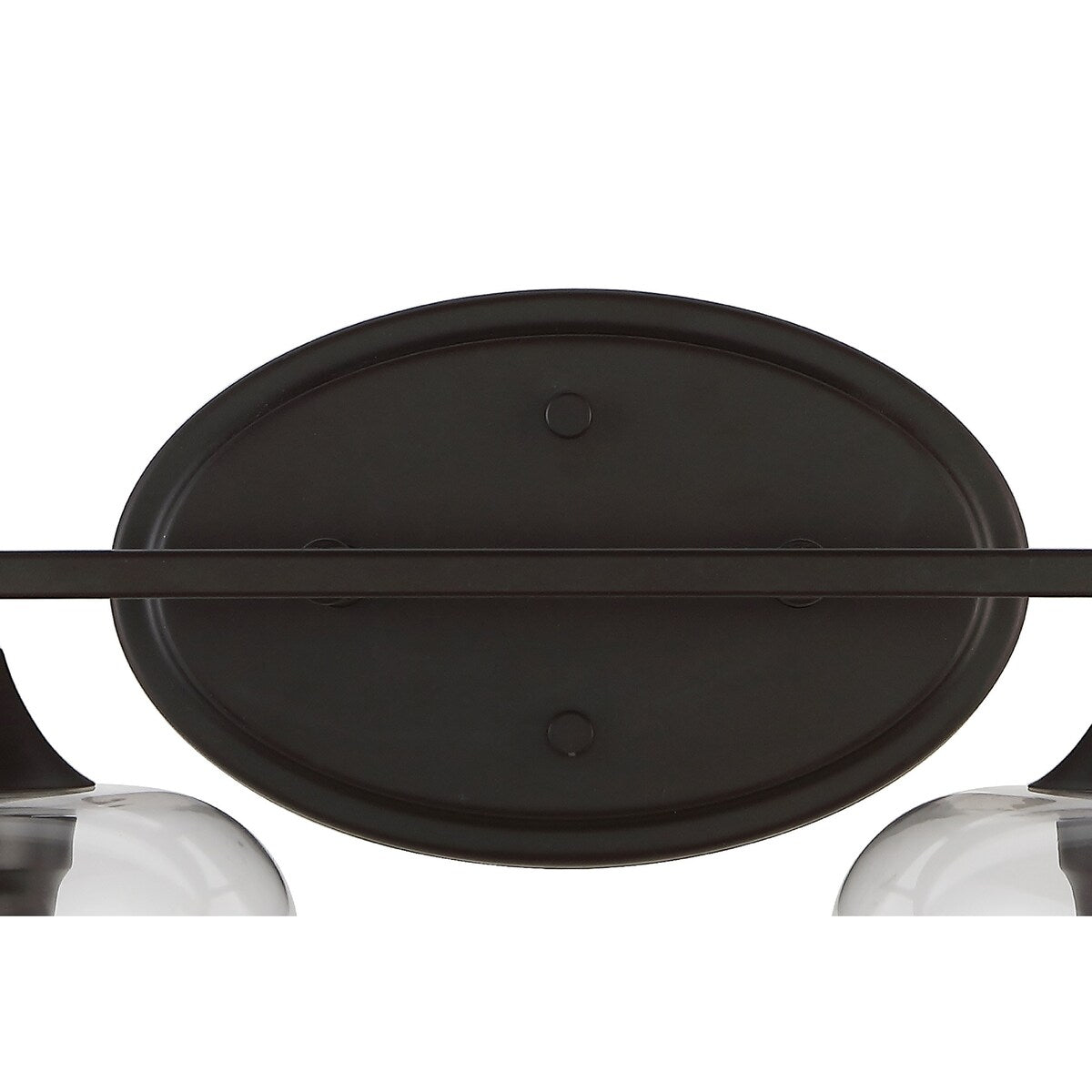 Applique murale à LED style rustique en fer et verre grainé, par JONATHAN Y