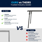 Table à cartes pliable en vinyle