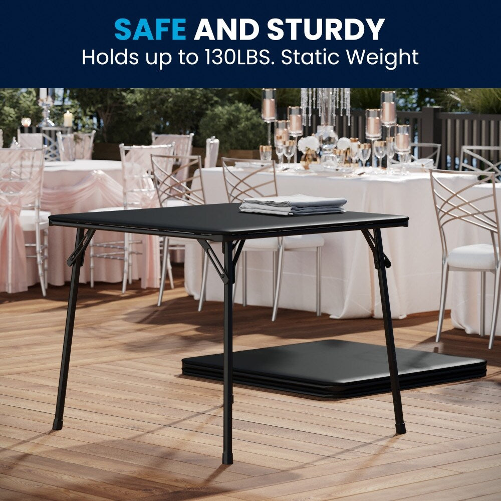 Table à cartes pliable en vinyle