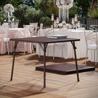 Table à cartes pliable en vinyle