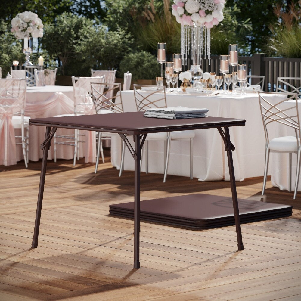 Table à cartes pliable en vinyle