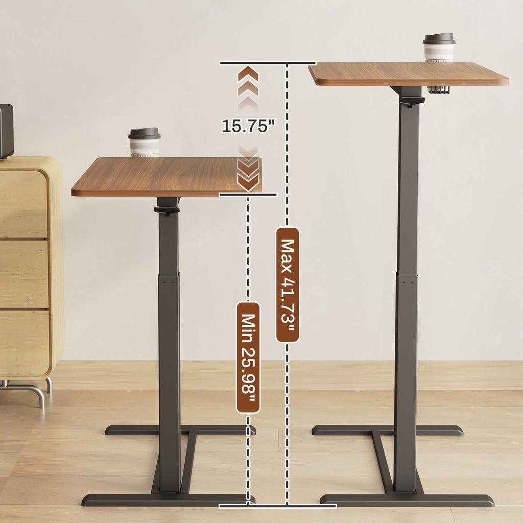 FunniHomi 28/32 Table de lit mobile à hauteur réglable avec roulettes, blanc/noir, pour ordinateur portable, pour lit et canapé