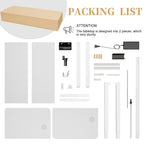 Bureau debout électrique réglable en hauteur Futzca, bureau assis-debout pour ordinateur avec panneau d'épissure