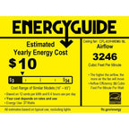 Ventilateur de plafond Garlow noir mat à 5 pales avec lustre en cristal et coupelles en forme de fleurs (télécommande incluse) - 52 pouces de diamètre