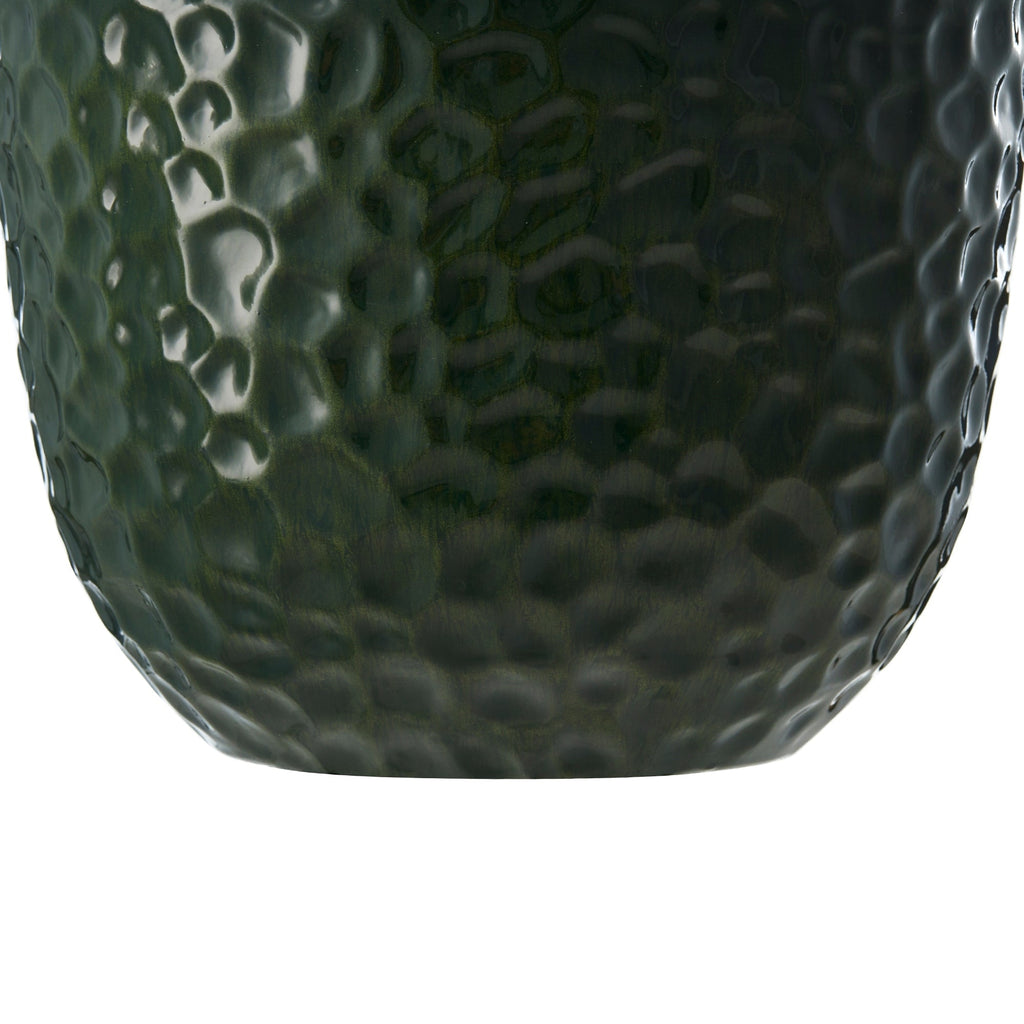 Glitzhome 19,75 H Lot de 2 pots de fleurs surdimensionnés en imitation céramique écologique texturée diamantée pour porche