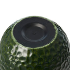 Glitzhome 19,75 H Lot de 2 pots de fleurs surdimensionnés en imitation céramique écologique texturée diamantée pour porche