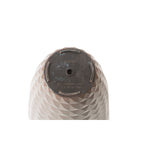 Glitzhome 19,75 H Lot de 2 pots de fleurs surdimensionnés en imitation céramique écologique texturée diamantée pour porche