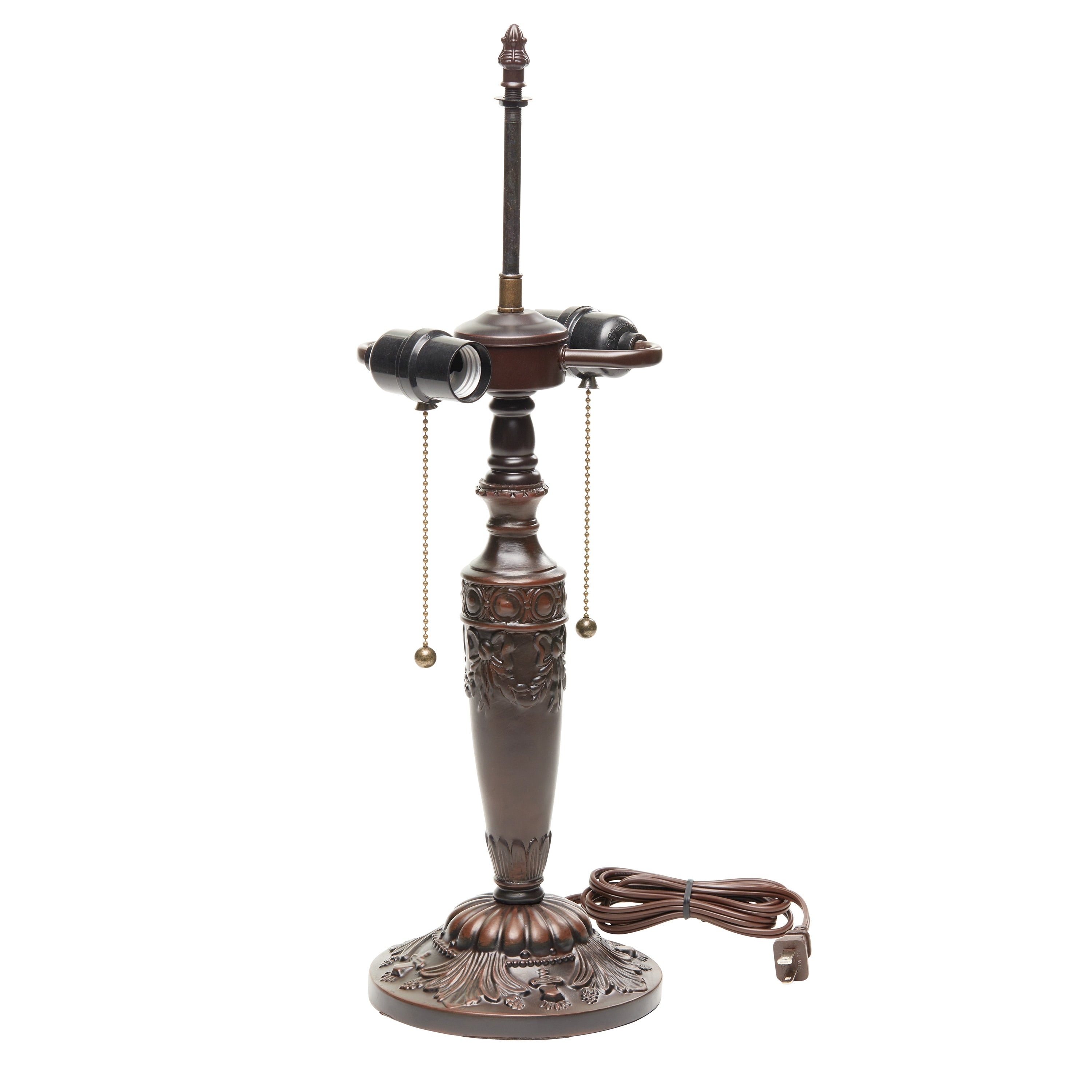 Lampe Tiffany en vitrail Gracewood Hollow Asdreni de 20 pouces - 14 L x 14 l x 20,25 H