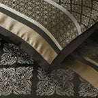 Ensemble de couette géométrique en jacquard Nanshing Jensen 7 pièces