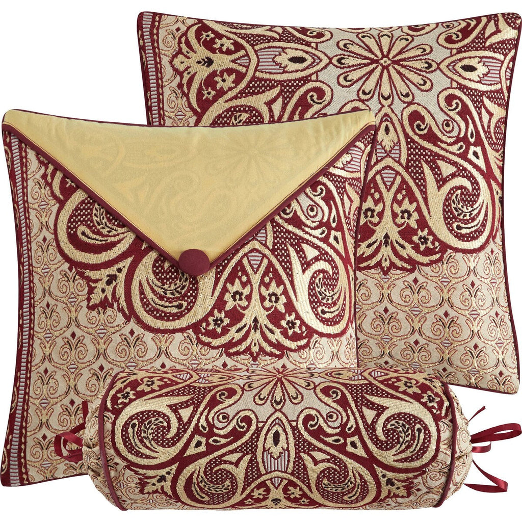 Ensemble de couette élégant médaillon Nanshing Prince 7 pièces