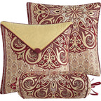 Ensemble de couette élégant médaillon Nanshing Prince 7 pièces