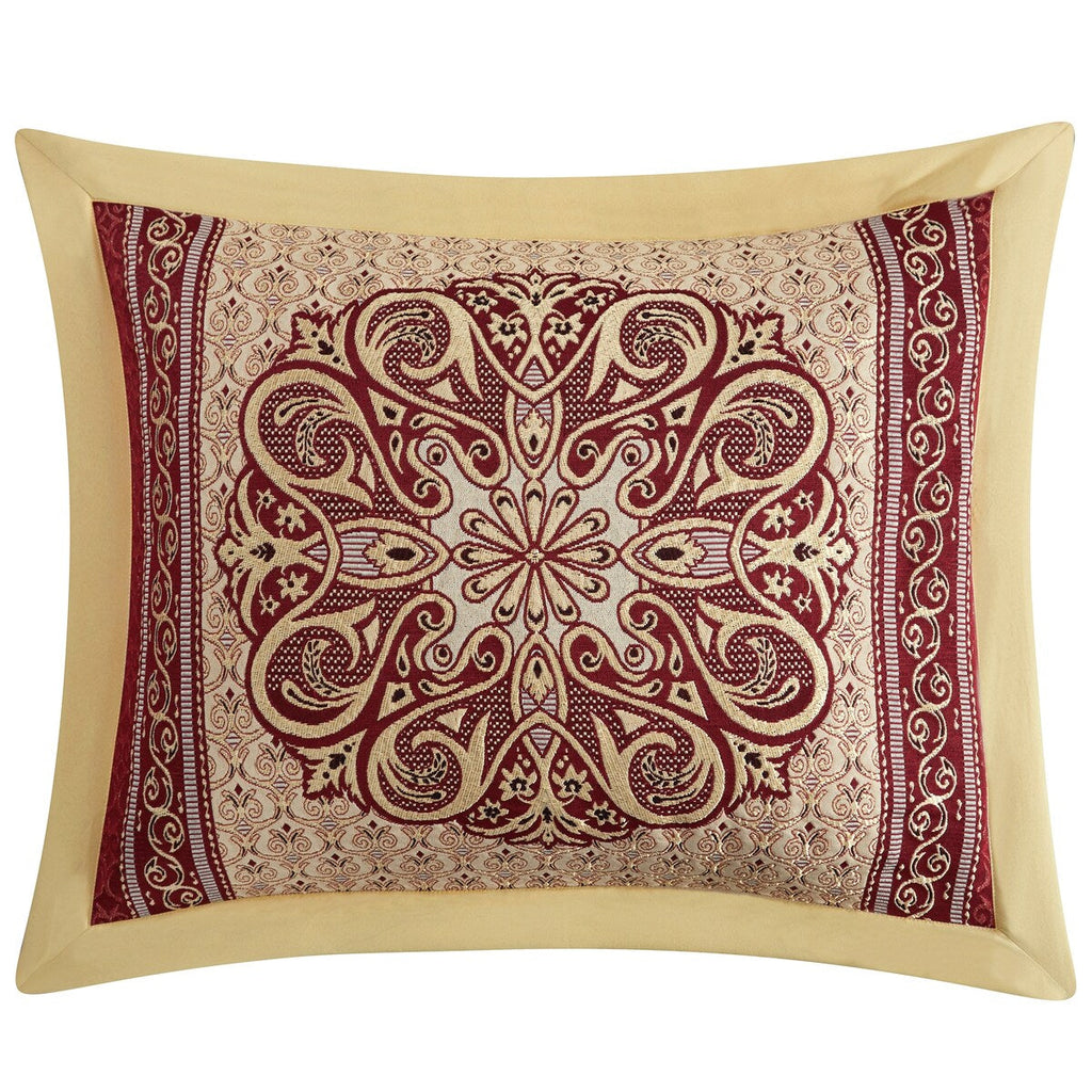 Ensemble de couette élégant médaillon Nanshing Prince 7 pièces