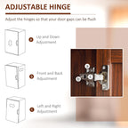 HOMCOM 63 Garde-manger de cuisine à 2 portes, meuble de rangement indépendant avec étagères à 5 niveaux et 2 étagères réglables pour salle à manger