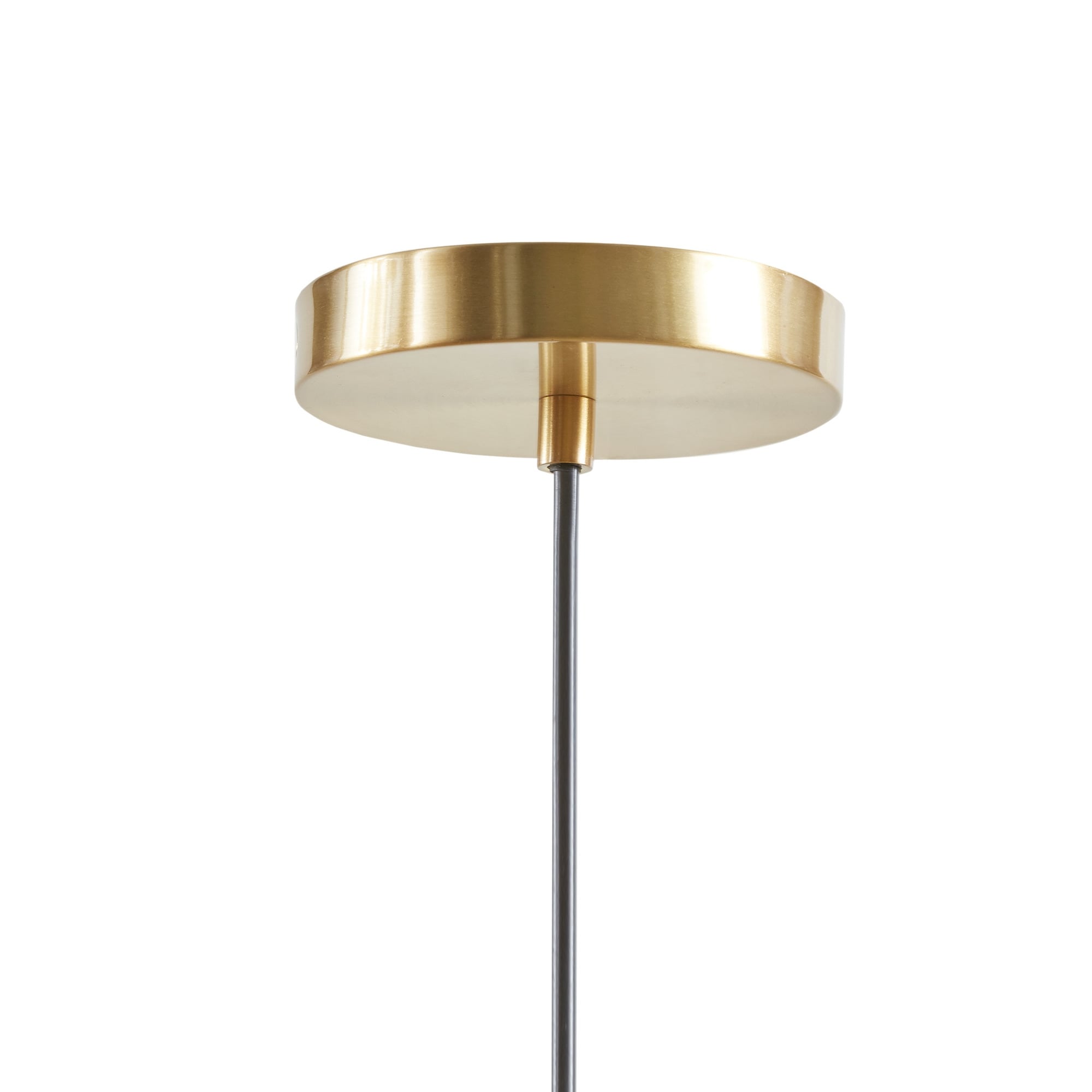 Suspension en verre en forme de cloche Auburn INK+IVY