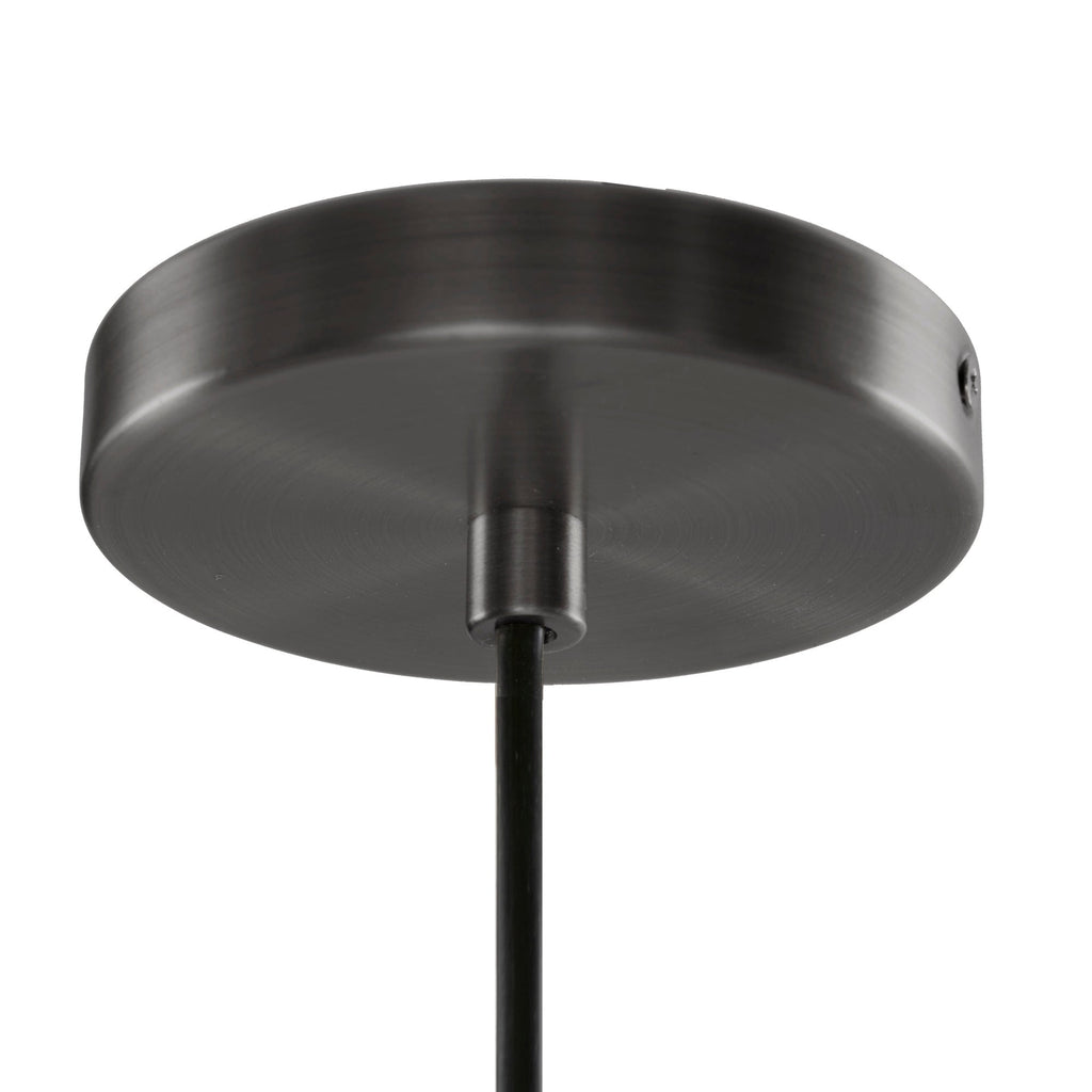 Suspension en verre en forme de cloche Auburn INK+IVY