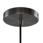 Suspension en verre en forme de cloche Auburn INK+IVY