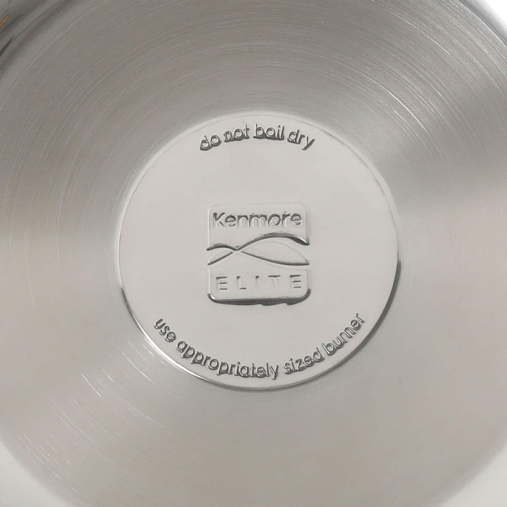 Batterie de cuisine robuste en acier inoxydable, 10 pièces