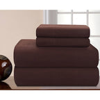 Ensemble de draps en flanelle de coton épais