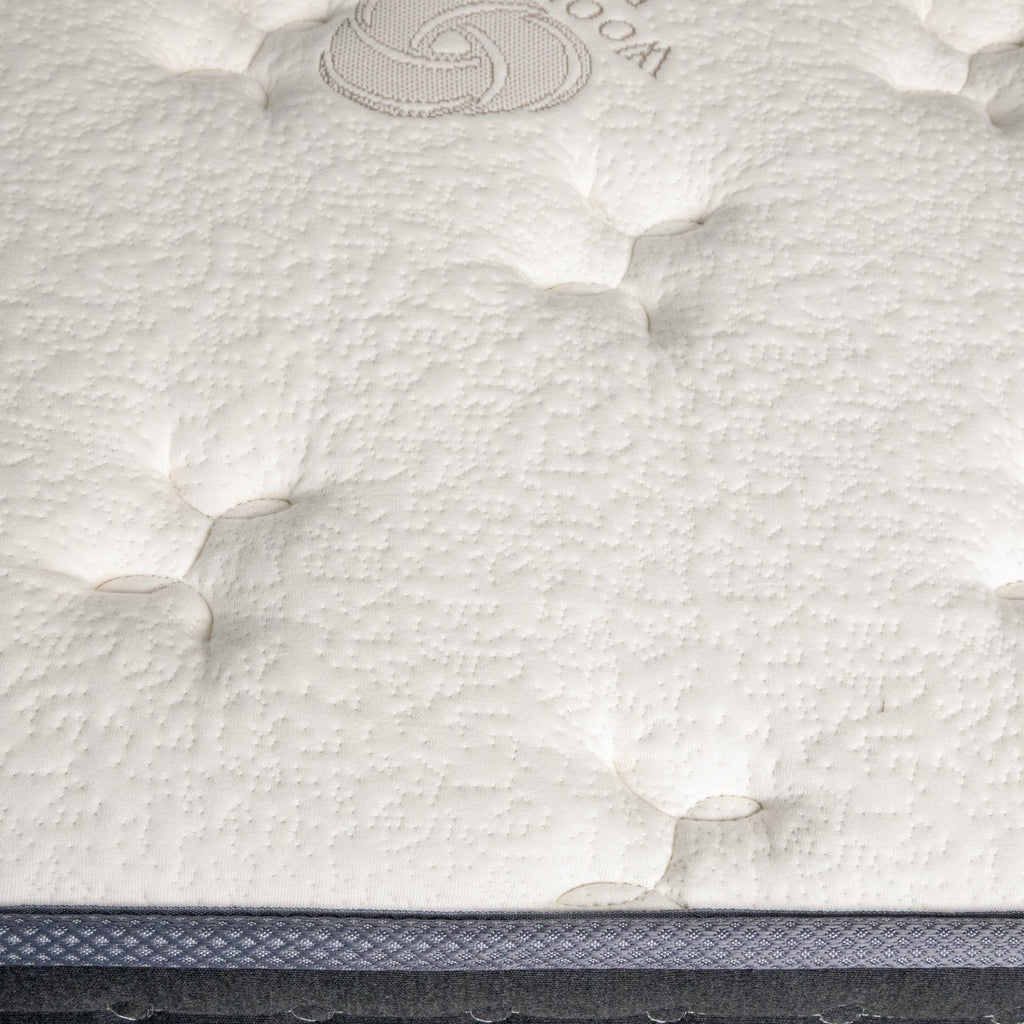 Matelas hybride double face luxueux SweDrea de 14 po – Ferme/Mince, certifié CertiPUR-US, SGS et OEKO-TEX