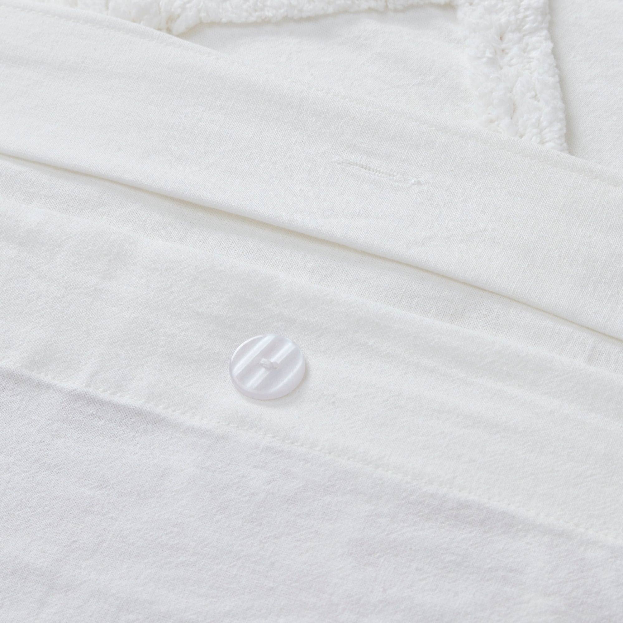 Parure de lit 3 pièces en coton avec capitonnage chenille INK+IVY Mila