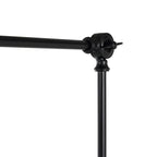 Applique murale industrielle à bras pivotant WINGBO avec abat-jour en métal, paquet de 2...