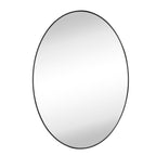 Miroir mural ovale en métal TEHOME Javell