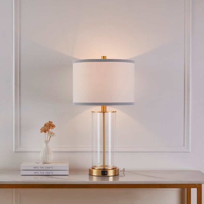 Ensemble de lampes de table à commande tactile KAWOTI 23.25 avec port USB et ampoules