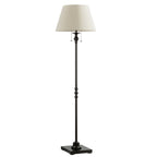 Lampadaire KAWOTI 60,5'' à 2 lumières avec abat-jour en tissu Empire