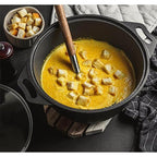 Marmite antiadhésive en aluminium et marbre KUKMARA Granit Ultra avec couvercle en verre