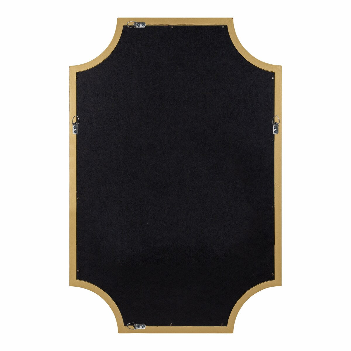 Miroir encadré en bois festonné Kate et Laurel Hogan